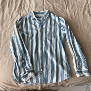 Boat day button down shirt